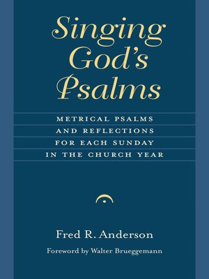 cover image of Singing God's Psalms